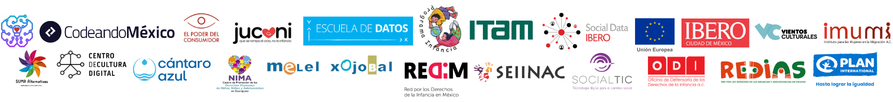 Logos de organizaciones participantes: 5o Hackatón 2026
