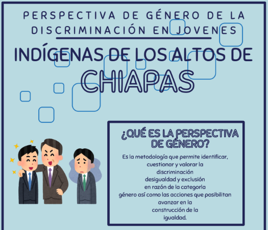 Portada del proyecto sobre discriminación en Chiapas