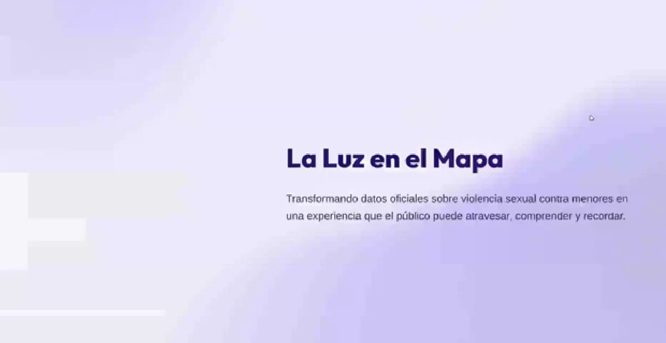 Portada del proyecto Luz en el Mapa